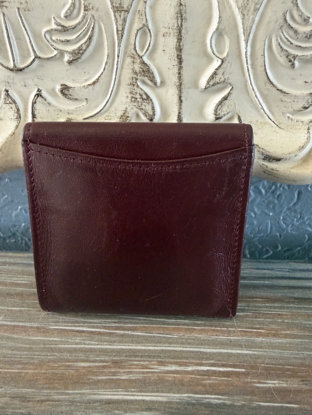 Cartier coin case square purse / wallet Must de Bordeaux 73184184 - Picture 9 of 16